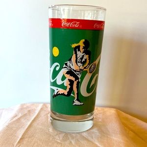 Coca Cola Tennis 16 oz Glass